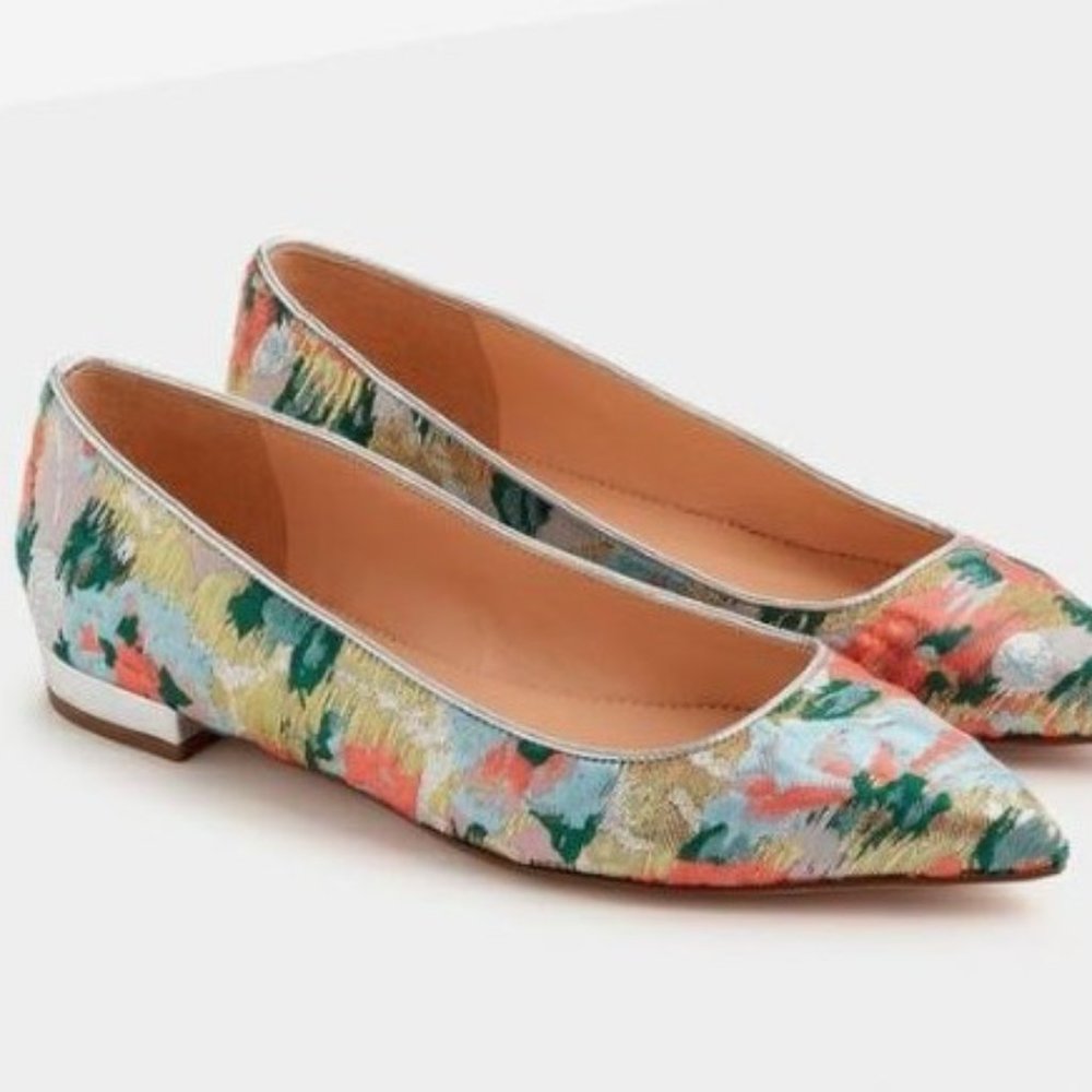 J Crew pointy toe flats